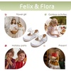 image:imageFelix amp Flora Toddler Girl Dress Shoes  Flower Girl Ballet Flats School Wedding PartyB903s White