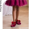 image:imageFelix amp Flora Toddler Girl Dress Shoes  Flower Girl Ballet Flats School Wedding PartyB903velvet Purple