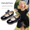image:imageFelix amp Flora Toddler Girl Dress Shoes  Flower Girl Ballet Flats School Wedding PartyBf13pl Black
