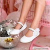 image:imageFelix amp Flora Toddler Girl Dress Shoes  Flower Girl Ballet Flats School Wedding PartyBf13pl White