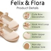 image:imageFelix amp Flora Toddler Girl Dress Shoes  Flower Girl Ballet Flats School Wedding PartyBf14dark Nude