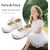 image:imageFelix amp Flora Toddler Girl Dress Shoes  Flower Girl Ballet Flats School Wedding PartyBf14ivory White