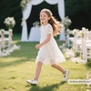 image:imageFelix amp Flora Toddler Girl Dress Shoes  Flower Girl Ballet Flats School Wedding PartyBf14ivory White
