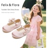 image:imageFelix amp Flora Toddler Girl Dress Shoes  Flower Girl Ballet Flats School Wedding PartyBf14pink