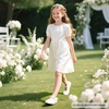 image:imageFelix amp Flora Toddler Girl Dress Shoes  Flower Girl Ballet Flats School Wedding PartyBf14white