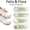 image:imageFelix amp Flora Toddler Girl Dress Shoes  Flower Girl Ballet Flats School Wedding PartyBf14white