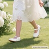 image:imageFelix amp Flora Toddler Girl Dress Shoes  Flower Girl Ballet Flats School Wedding PartyBf14white