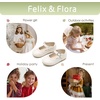 image:imageFelix amp Flora Toddler Girl Dress Shoes  Flower Girl Ballet Flats School Wedding PartyBf19beige