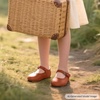 image:imageFelix amp Flora Toddler Girl Dress Shoes  Flower Girl Ballet Flats School Wedding PartyBf19brown