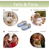 image:imageFelix amp Flora Toddler Girl Dress Shoes  Flower Girl Ballet Flats School Wedding PartyBf19light Blue