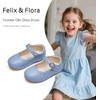 image:imageFelix amp Flora Toddler Girl Dress Shoes  Flower Girl Ballet Flats School Wedding PartyBf19light Blue