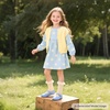 image:imageFelix amp Flora Toddler Girl Dress Shoes  Flower Girl Ballet Flats School Wedding PartyBf19light Blue