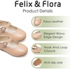 image:imageFelix amp Flora Toddler Girl Dress Shoes  Flower Girl Ballet Flats School Wedding PartyBf19nude