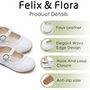 image:imageFelix amp Flora Toddler Girl Dress Shoes  Flower Girl Ballet Flats School Wedding PartyBf19white