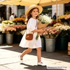 image:imageFelix amp Flora Toddler Girl Dress Shoes  Flower Girl Ballet Flats School Wedding PartyBf29white