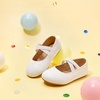 image:imageFelix amp Flora Toddler Girl Dress Shoes  Flower Girl Ballet Mary Jane Flats Party School WeddingB869fl White