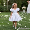 image:imageFelix amp Flora Toddler Girl Dress Shoes  Flower Girl Ballet Mary Jane Flats Party School WeddingB869fl White