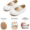 image:imageFelix amp Flora Toddler Girl Dress Shoes  Flower Girl Ballet Mary Jane Flats Party School WeddingB869fl White