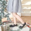 image:imageFelix amp Flora Toddler Girl Dress Shoes  Flower Girl Ballet Mary Jane Flats Party School WeddingB869glitter Black