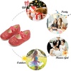 image:imageFelix amp Flora Toddler Girl Dress Shoes  Flower Girl Ballet Mary Jane Flats Party School WeddingB869glitter Red