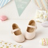 image:imageFelix amp Flora Toddler Girl Dress Shoes  Flower Girl Ballet Mary Jane Flats Party School WeddingB876fl Beige