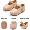 image:imageFelix amp Flora Toddler Girl Dress Shoes  Flower Girl Ballet Mary Jane Flats Party School WeddingB876fl Nude