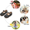 image:imageFelix amp Flora Toddler Girl Dress Shoes  Flower Girl Ballet Mary Jane Flats Party School WeddingB876glitter Black