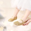 image:imageFelix amp Flora Toddler Girl Dress Shoes  Flower Girl Ballet Mary Jane Flats Party School WeddingB876glitter Gold