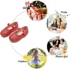 image:imageFelix amp Flora Toddler Girl Dress Shoes  Flower Girl Ballet Mary Jane Flats Party School WeddingB876glitter Red