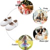 image:imageFelix amp Flora Toddler Girl Dress Shoes  Flower Girl Ballet Mary Jane Flats Party School WeddingB876glitter White