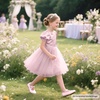 image:imageFelix amp Flora Toddler Girl Dress Shoes  Flower Girl Ballet Mary Jane Flats Party School WeddingBf09s Light Pink