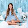 image:imageFelix amp Flora Toddler Girl Dress Shoes  Flower Girl Ballet Mary Jane Flats Party School WeddingBf25blue