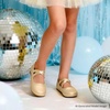 image:imageFelix amp Flora Toddler Girl Dress Shoes  Flower Girl Ballet Mary Jane Flats Party School WeddingBf25gold