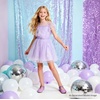 image:imageFelix amp Flora Toddler Girl Dress Shoes  Flower Girl Ballet Mary Jane Flats Party School WeddingBf25purple