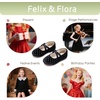 image:imageFelix amp Flora Toddler Girl Dress Shoes  Flower Girl Ballet Mary Jane Flats Party School WeddingBf26black