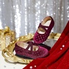 image:imageFelix amp Flora Toddler Girl Dress Shoes  Flower Girl Ballet Mary Jane Flats Party School WeddingBf26burgundy