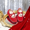 image:imageFelix amp Flora Toddler Girl Dress Shoes  Flower Girl Ballet Mary Jane Flats Party School WeddingBf26red