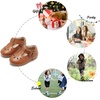 image:imageFelix amp Flora Toddler Little Girl Flat Oxfords Dress Shoes  Mary Jane Princess for Girl Party School ShoesB326brown
