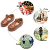 image:imageFelix amp Flora Toddler Little Girl Flat Oxfords Dress Shoes  Mary Jane Princess for Girl Party School ShoesB396brown