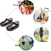 image:imageFelix amp Flora Toddler Little Girl Flat Oxfords Dress Shoes  Mary Jane Princess for Girl Party School ShoesB414black