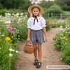 image:imageFelix amp Flora Toddler Little Girl Flat Oxfords Dress Shoes  Mary Jane Princess for Girl Party School ShoesB415black