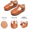 image:imageFelix amp Flora Toddler Little Girl Flat Oxfords Dress Shoes  Mary Jane Princess for Girl Party School ShoesB415brown