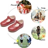 image:imageFelix amp Flora Toddler Little Girl Flat Oxfords Dress Shoes  Mary Jane Princess for Girl Party School ShoesB415red