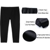 image:imageFelix amp Flora ToddlerLittle Girls Flat Capri Leggings Pants3pack Black White Pink