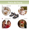 image:imageFelix amp Flora ToddlerLittle Kid Girls Running Shoes Glitter Sneakers Princess Fashion Casual Sports ShoesBs822glitter Black
