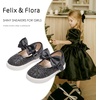 image:imageFelix amp Flora ToddlerLittle Kid Girls Running Shoes Glitter Sneakers Princess Fashion Casual Sports ShoesBs822glitter Black