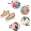 image:imageFelix amp Flora ToddlerLittle Kid Girls Running Shoes Glitter Sneakers Princess Fashion Casual Sports ShoesBs822glitter Gold