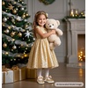 image:imageFelix amp Flora ToddlerLittle Kid Girls Running Shoes Glitter Sneakers Princess Fashion Casual Sports ShoesBs822glitter Gold