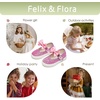 image:imageFelix amp Flora ToddlerLittle Kid Girls Running Shoes Glitter Sneakers Princess Fashion Casual Sports ShoesBs822glitter Pink
