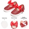 image:imageFelix amp Flora ToddlerLittle Kid Girls Running Shoes Glitter Sneakers Princess Fashion Casual Sports ShoesBs822glitter Red